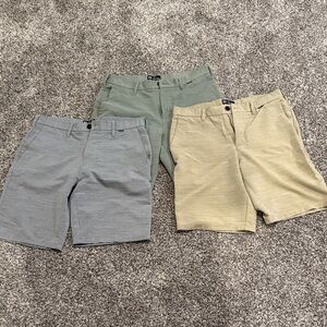 Hurley / Nike Dri-fit 3 pack shorts - 32W